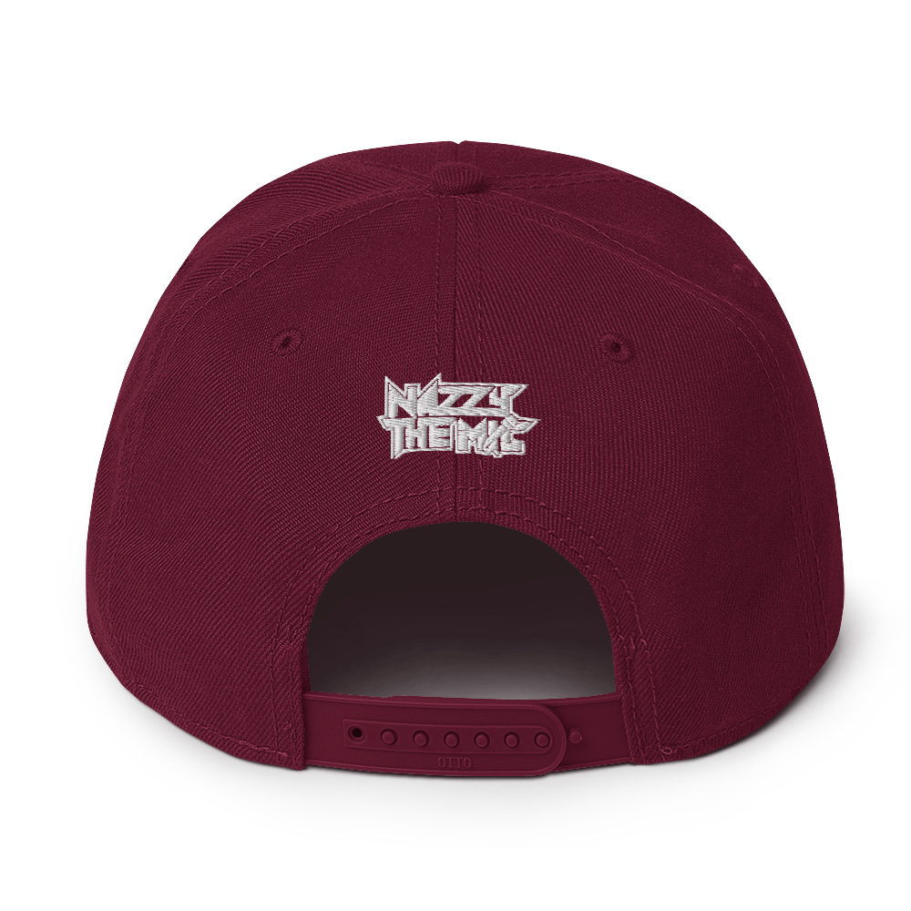 Nazzy Nation Snapback (white)