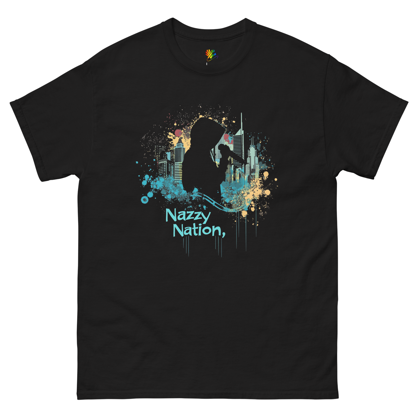 Nazzy Nation City Flow tee