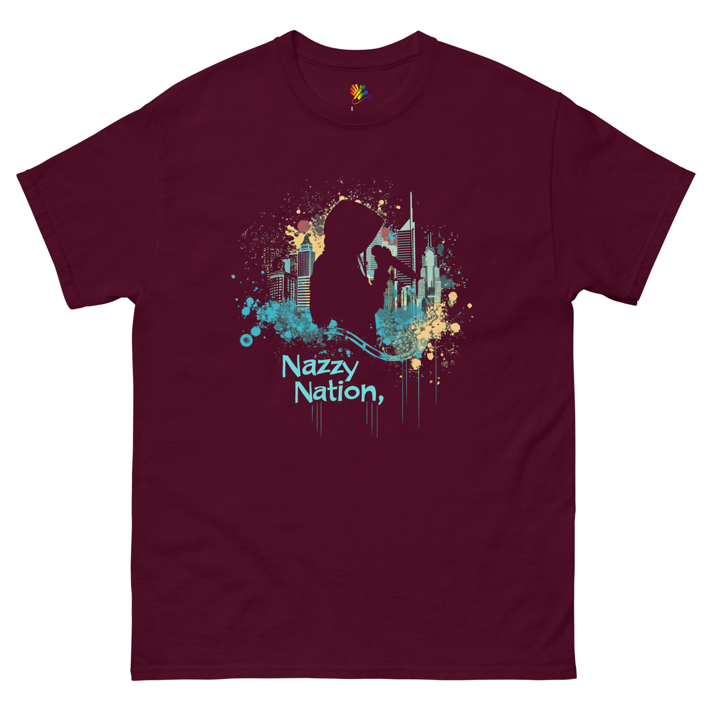 Nazzy Nation City Flow tee