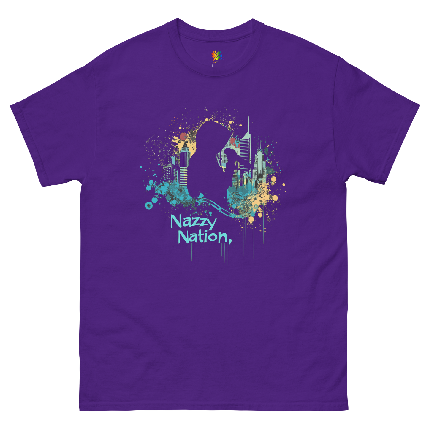 Nazzy Nation City Flow tee