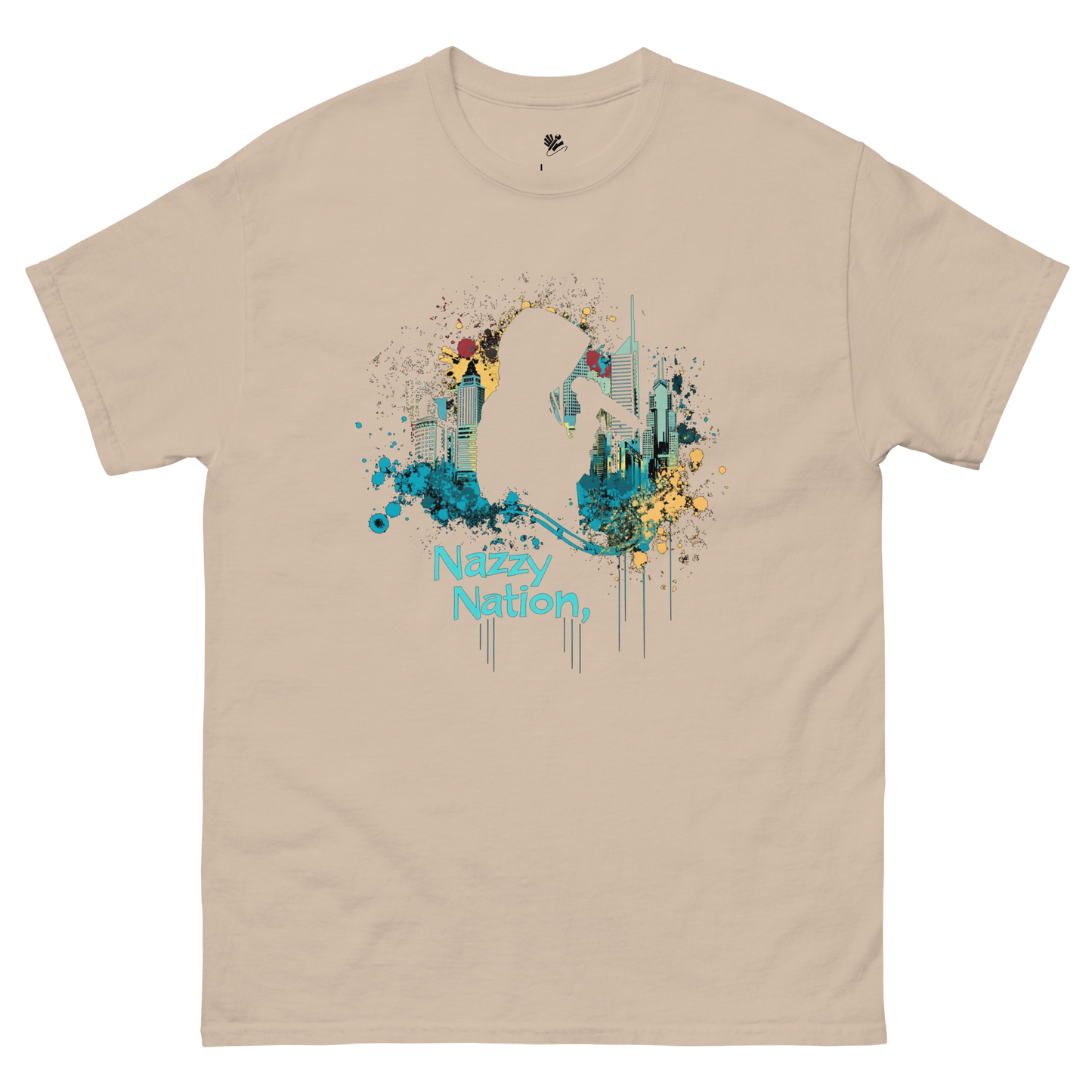 Nazzy Nation City Flow tee
