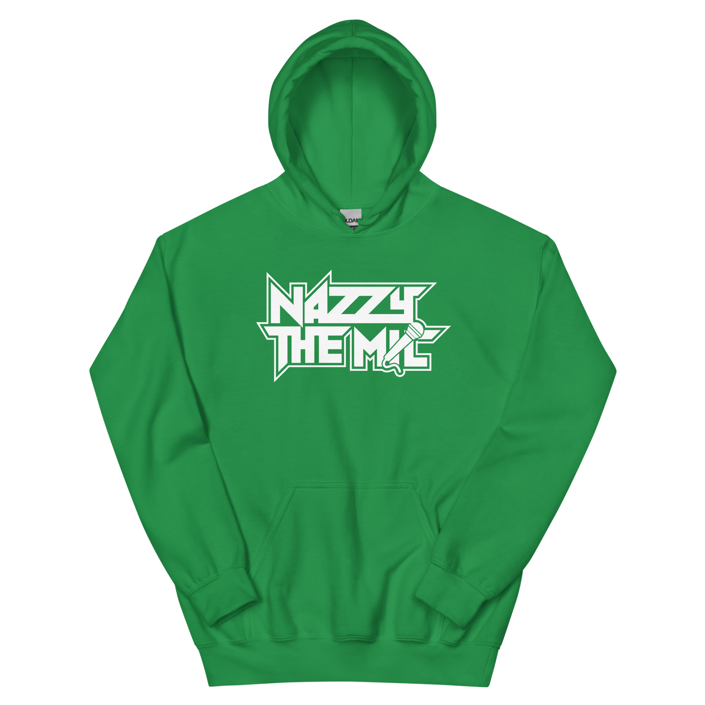 Mic Check Flex (white) Hoodie