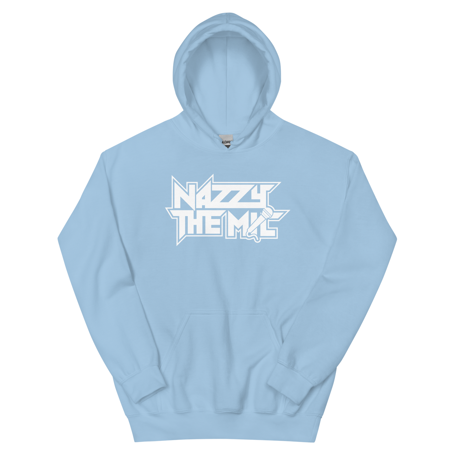 Mic Check Flex (white) Hoodie