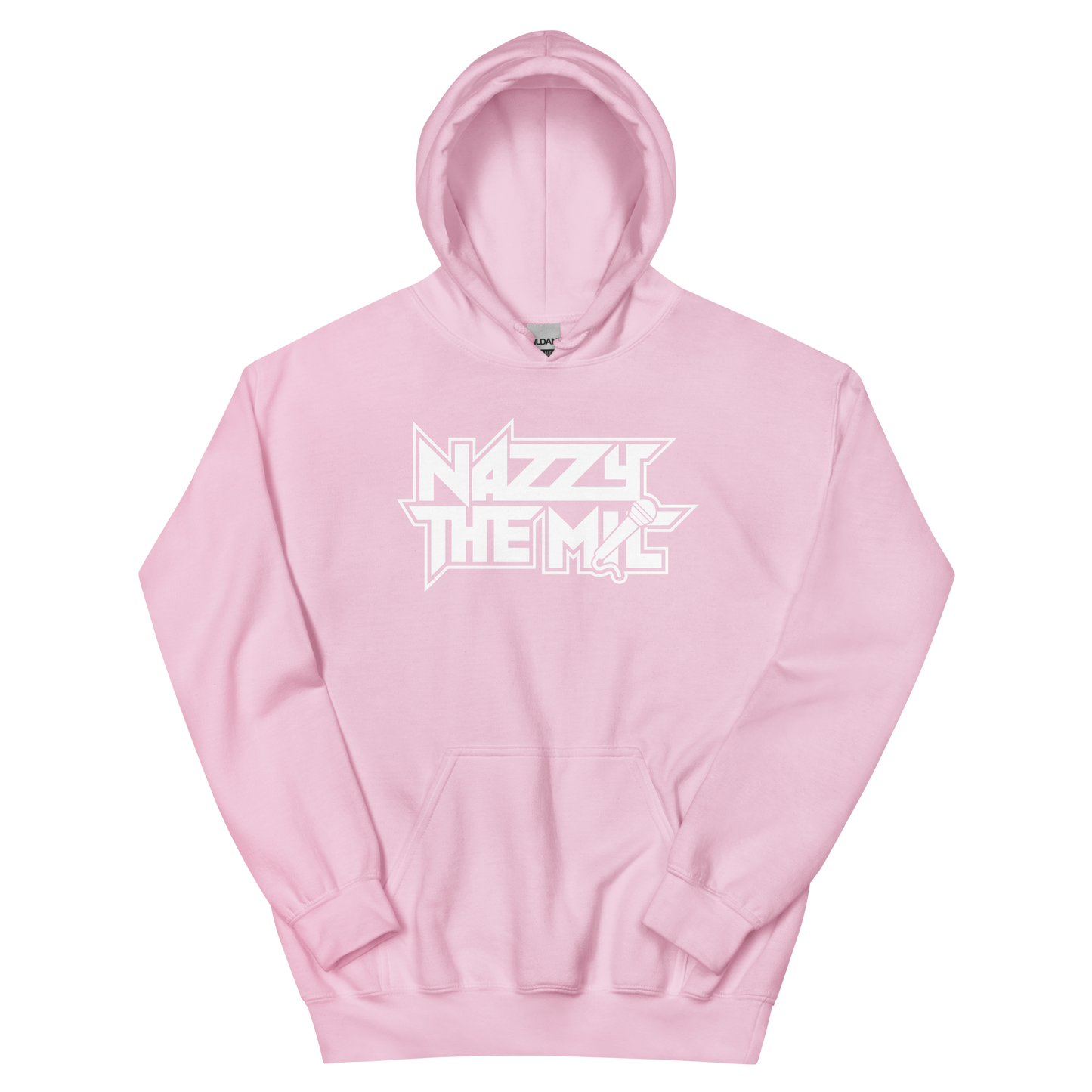 Mic Check Flex (white) Hoodie