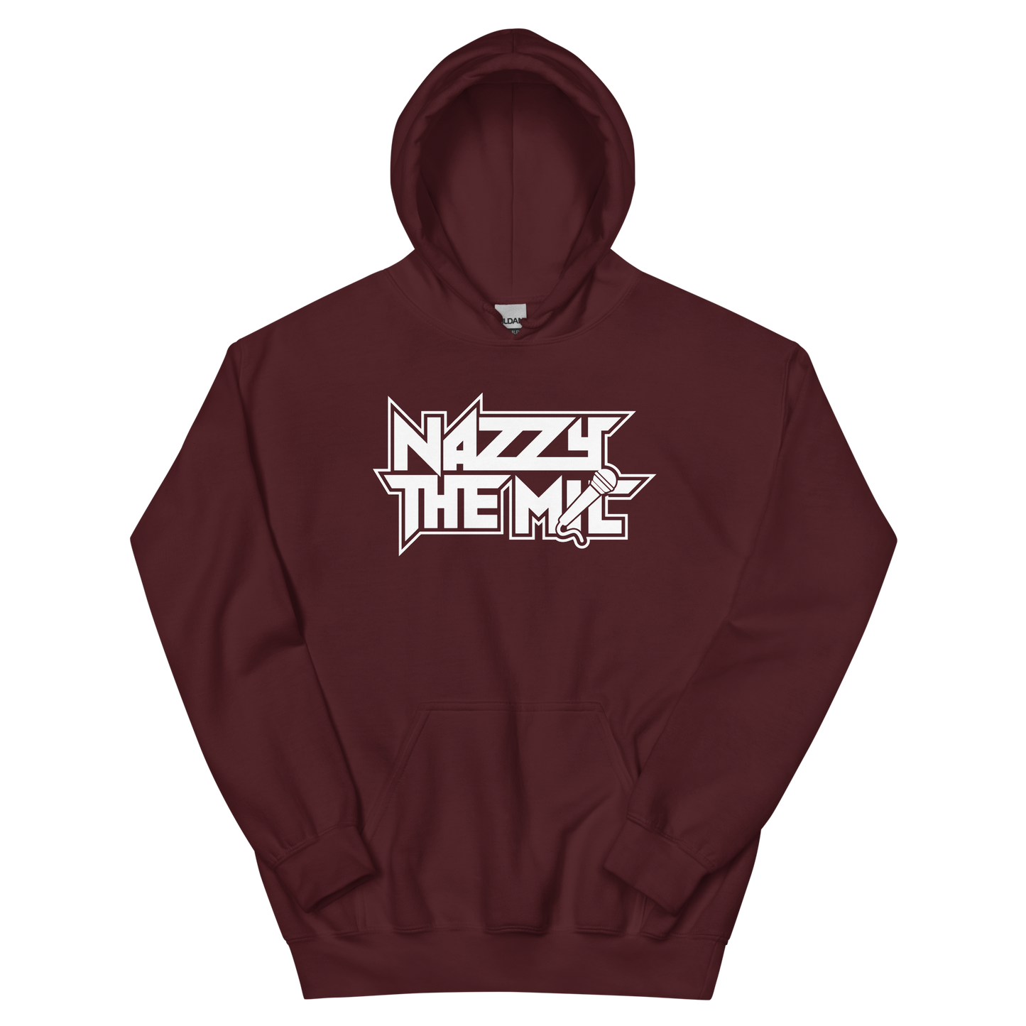 Mic Check Flex (white) Hoodie