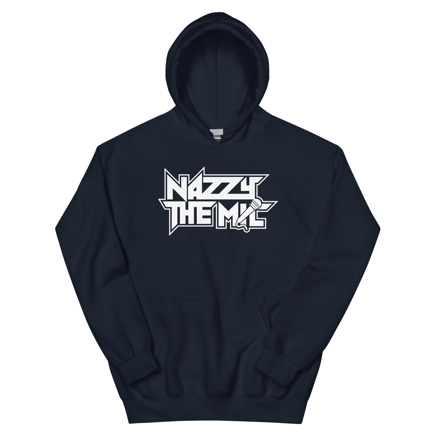 Mic Check Flex (white) Hoodie