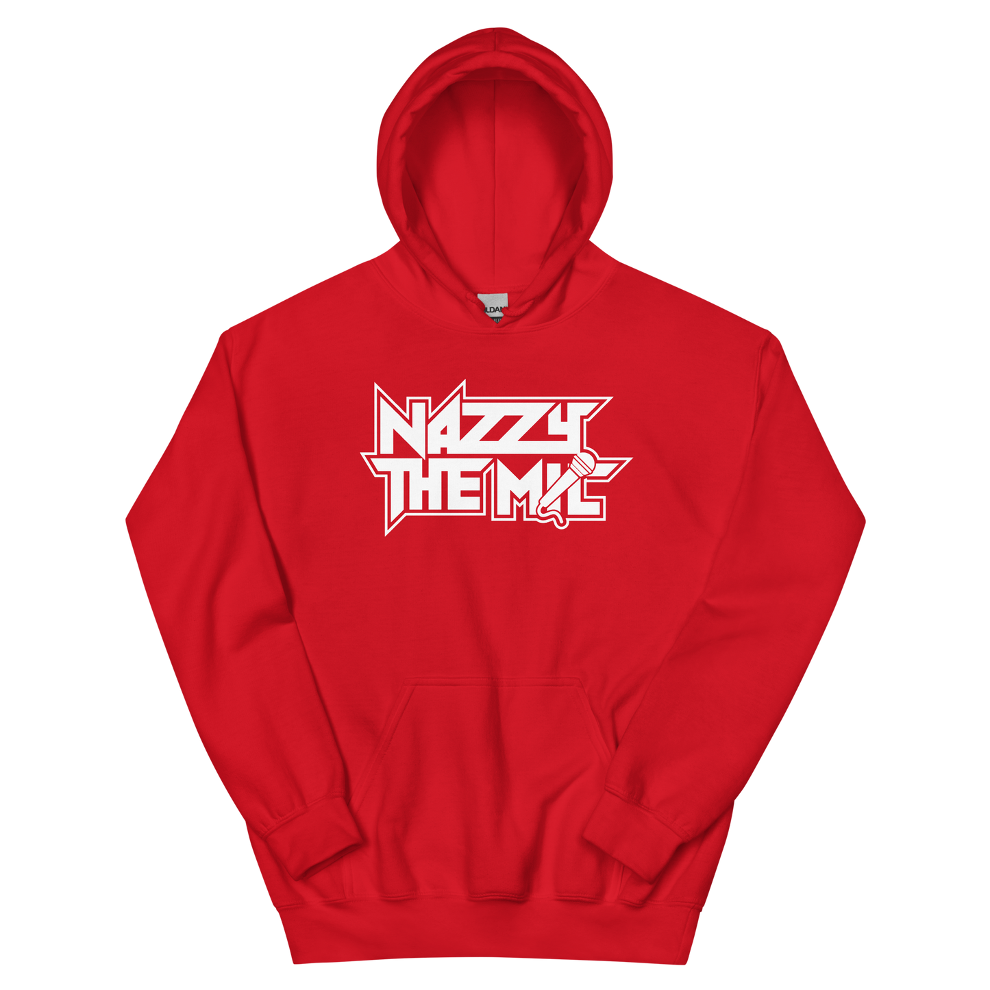 Mic Check Flex (white) Hoodie