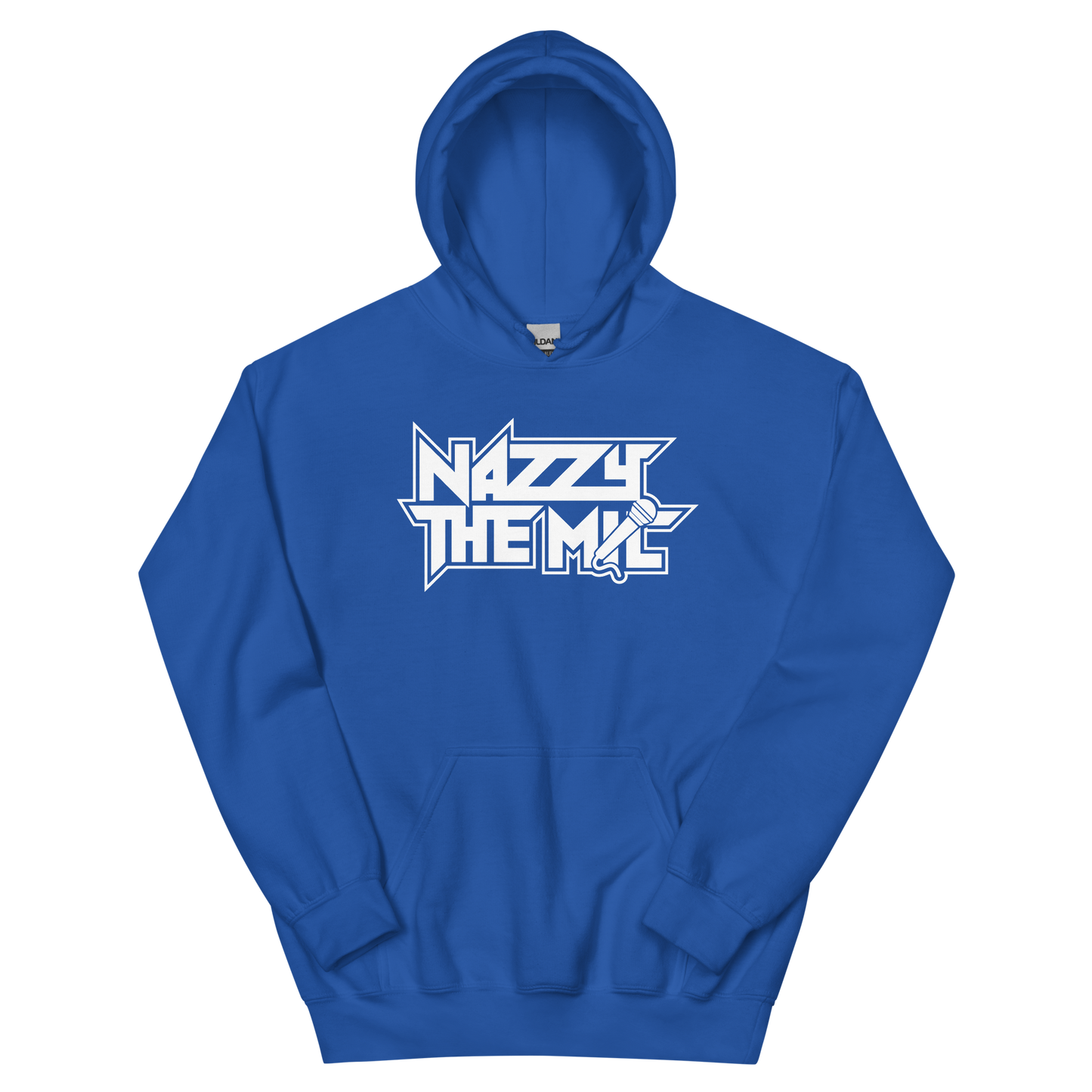 Mic Check Flex (white) Hoodie